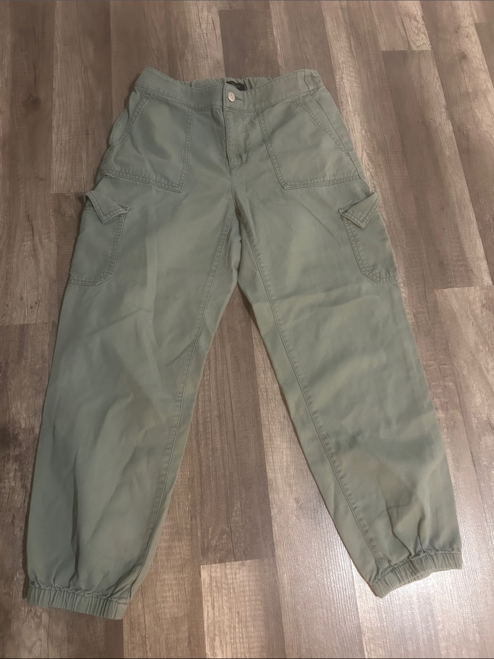 J. Crew Women’s Pants Olive Green Cargo Joggers Size 2